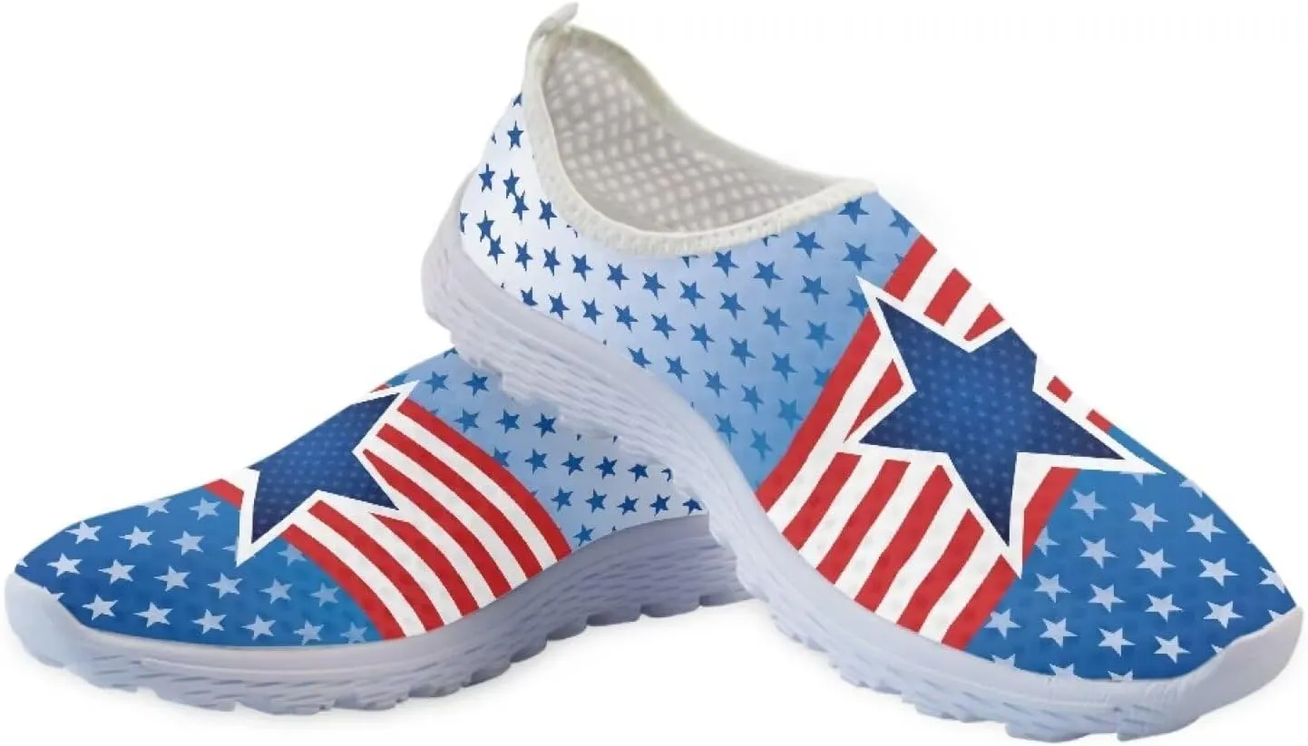 Biyejit Breathable Women Water Shoes Lightweight Outdoor Sport Slip On Sneakers