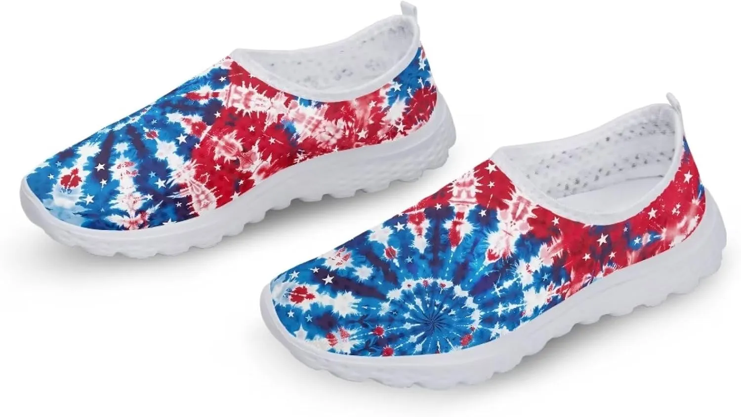 Biyejit Breathable Women Water Shoes Lightweight Outdoor Sport Slip On Sneakers