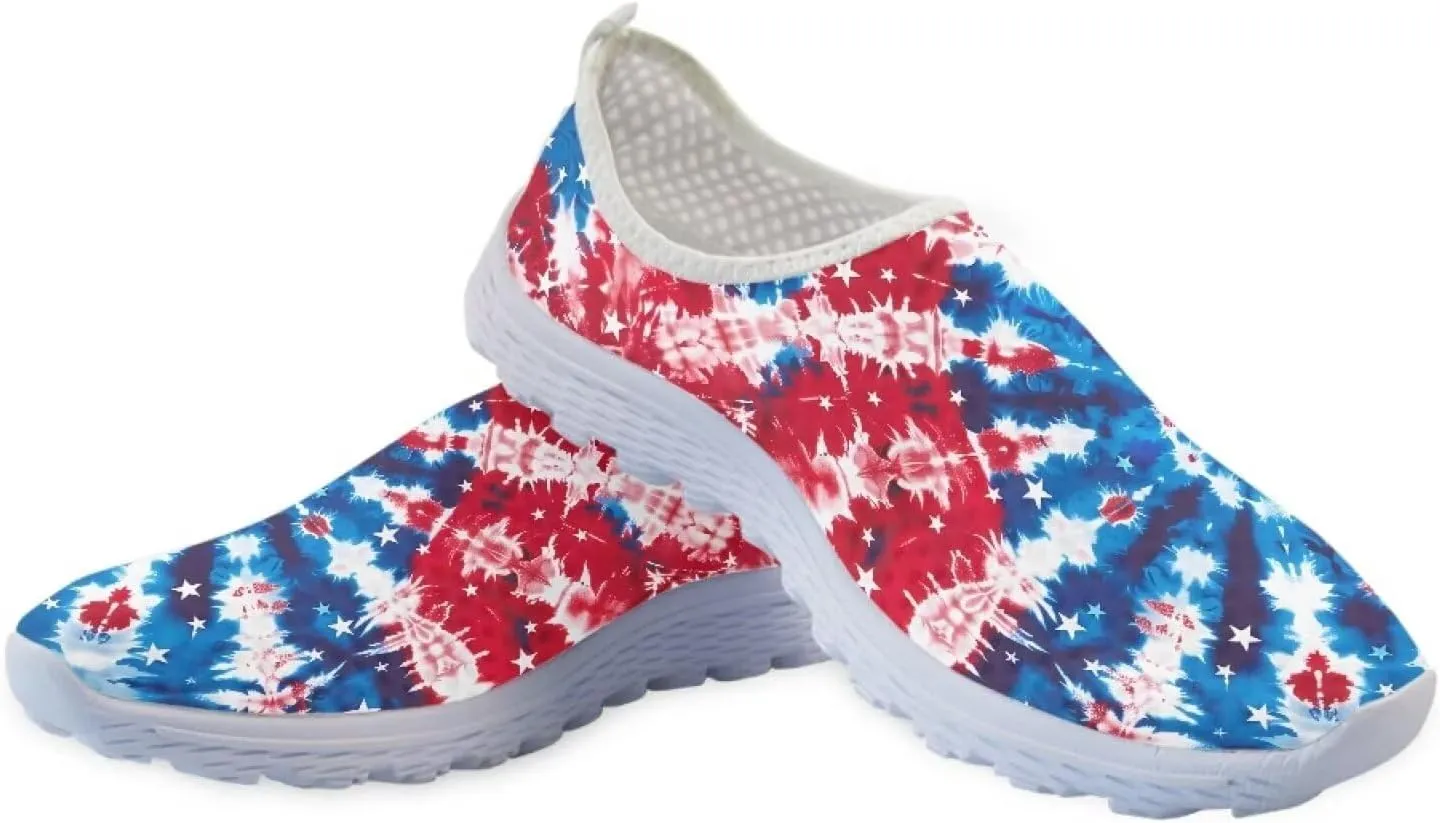 Biyejit Breathable Women Water Shoes Lightweight Outdoor Sport Slip On Sneakers