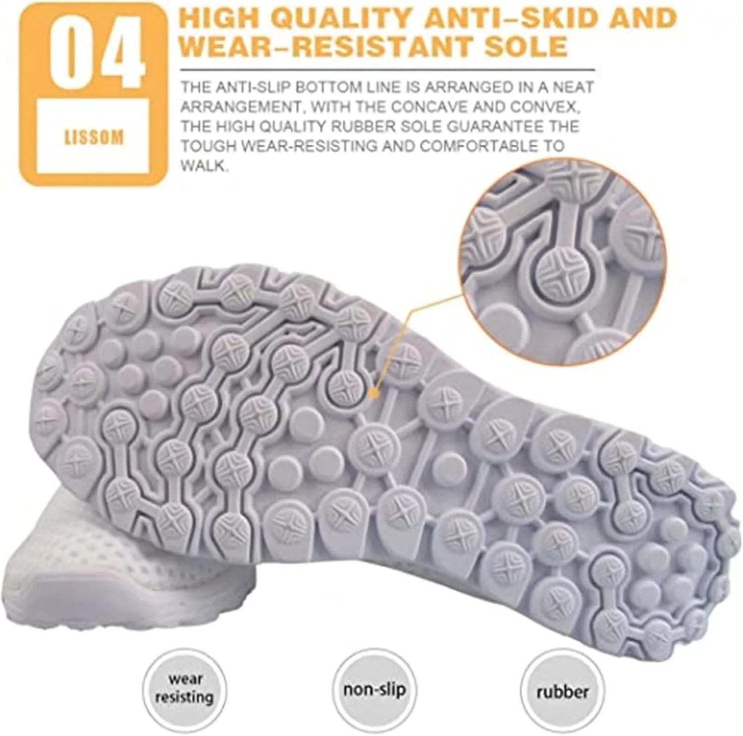 Biyejit Breathable Women Water Shoes Lightweight Outdoor Sport Slip On Sneakers