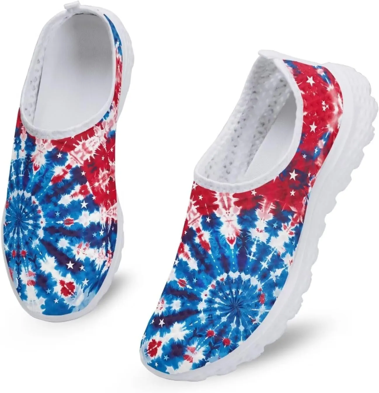 Biyejit Breathable Women Water Shoes Lightweight Outdoor Sport Slip On Sneakers