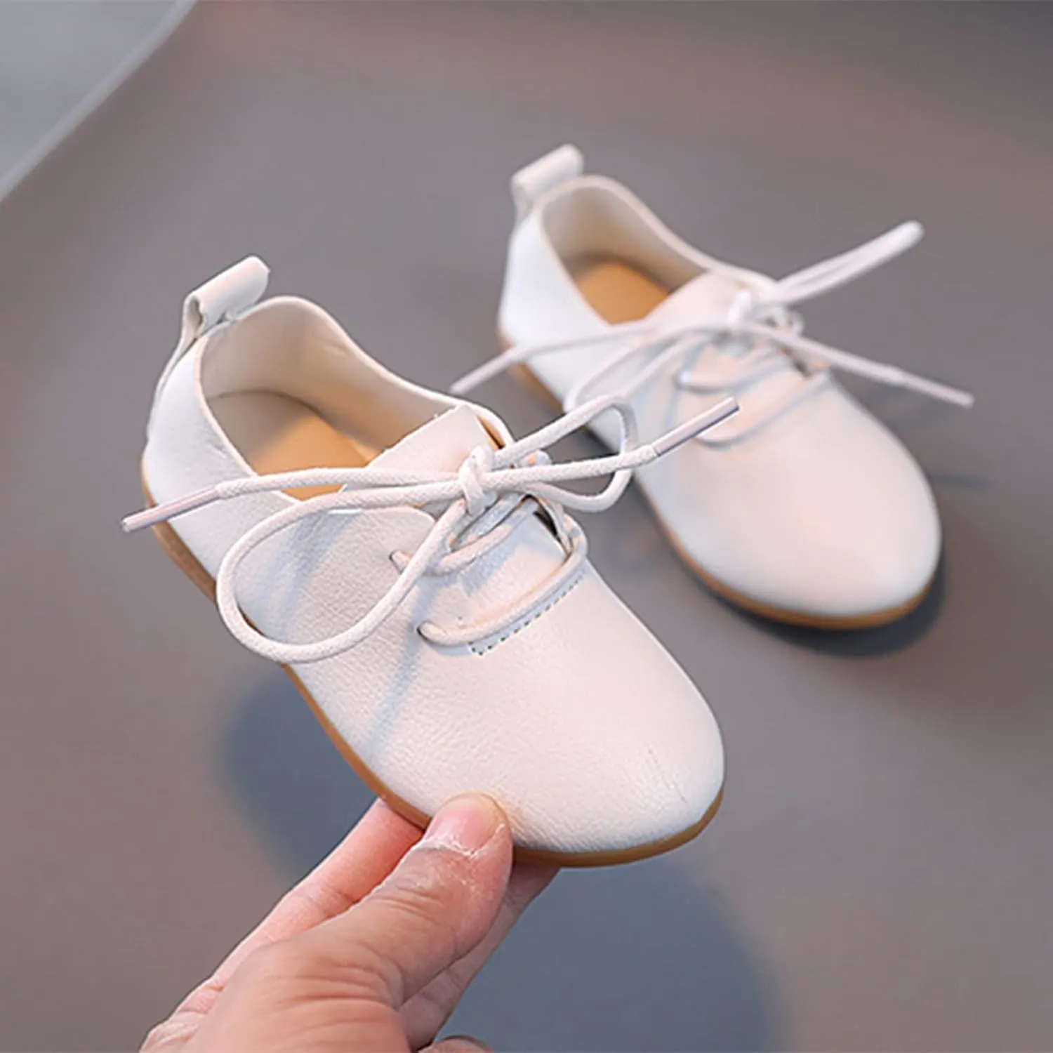 Boys Girls Dress Shoes Kids School Uniform Formal Casual Oxfords for Toddler Kid Wedding Church Dress Shoes