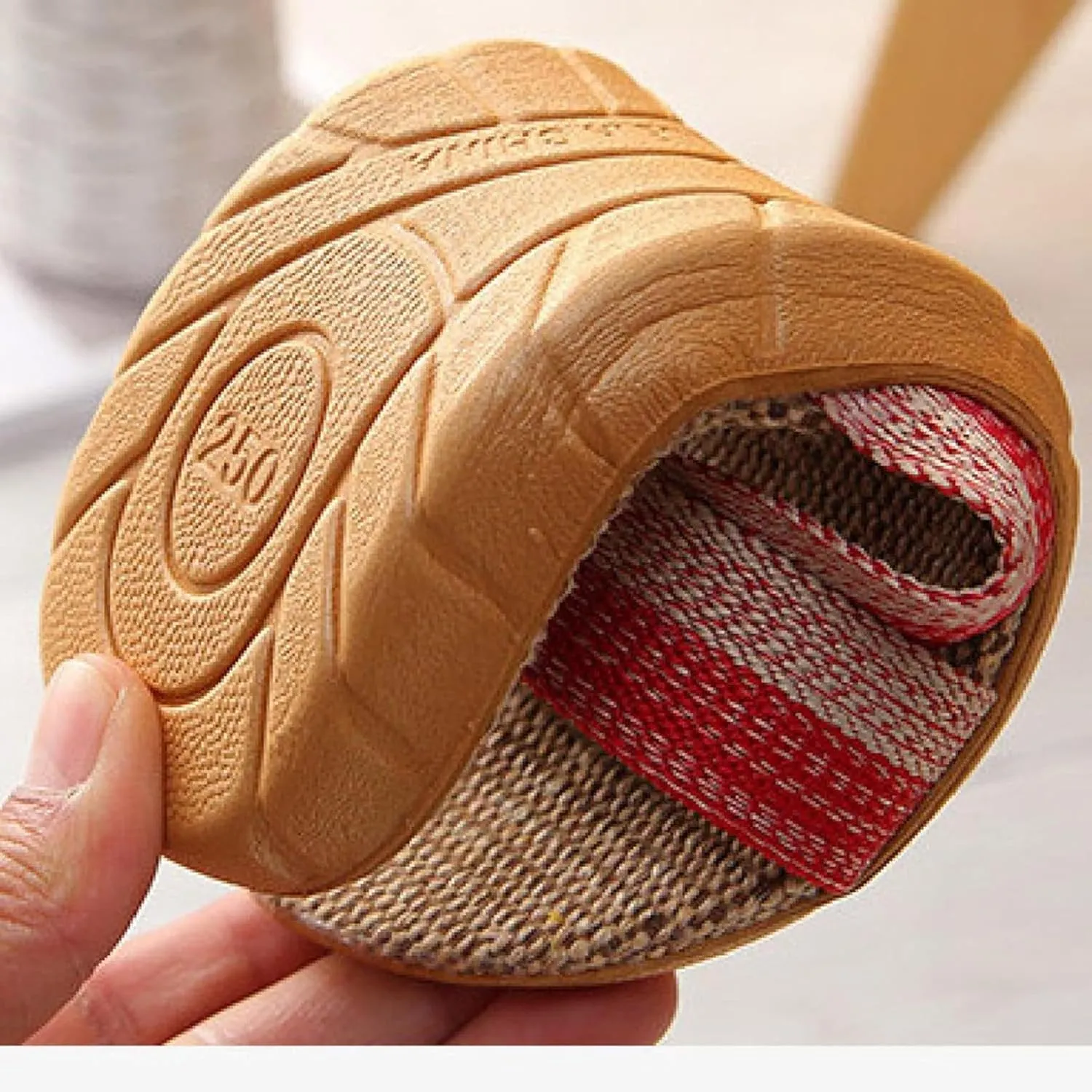 Casual Linen Summer Beach Shoes Indoor Slide Canvas Sandals