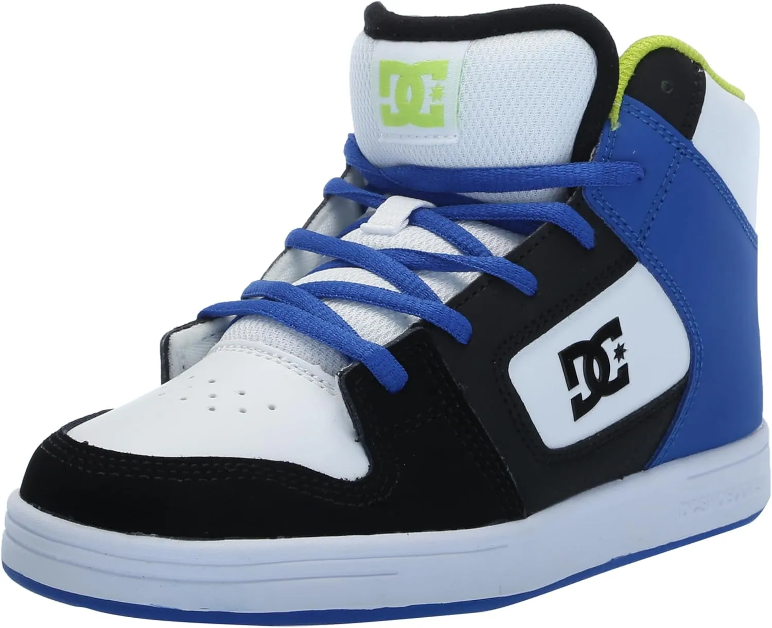 DC Girl's Unisex-Child Manual V Hi Skate Shoe