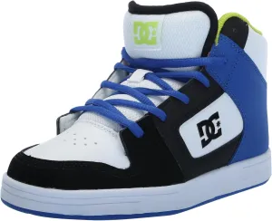 DC Girl's Unisex-Child Manual V Hi Skate Shoe