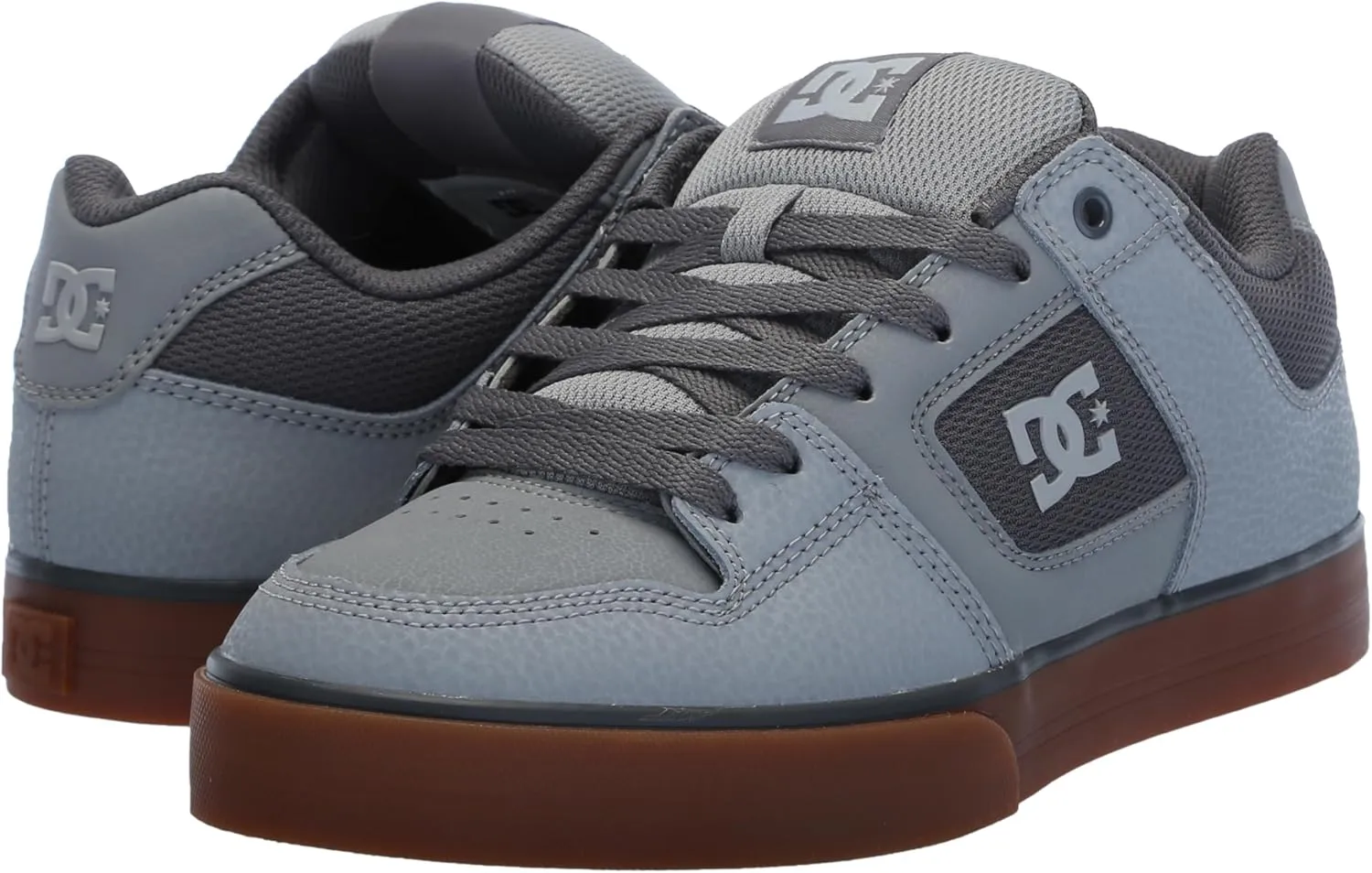 DC Shoes Men's Pure Low Top Lace Up Casual Skate Shoe Sneaker