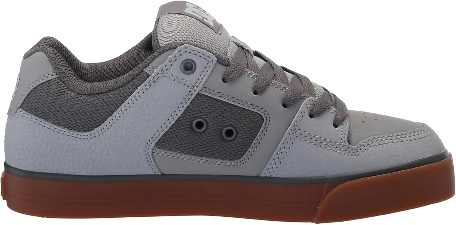 DC Shoes Men's Pure Low Top Lace Up Casual Skate Shoe Sneaker
