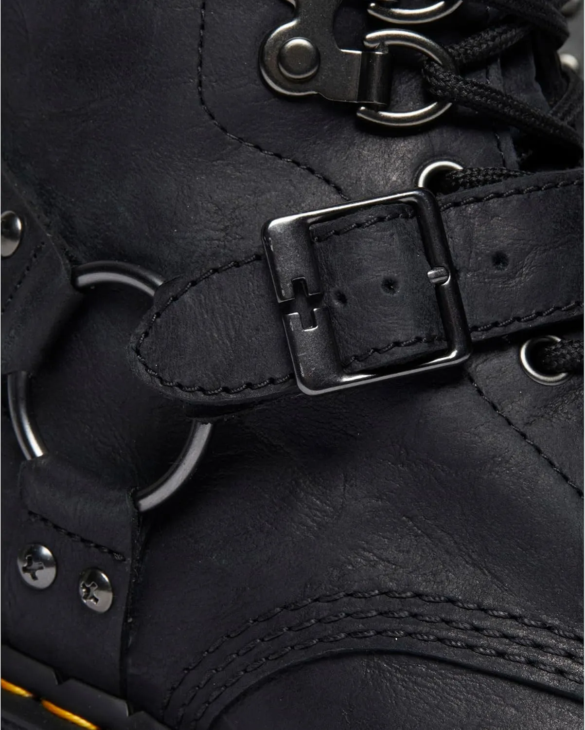 Dr. Martens Unisex-Adult 1460 Hardware Leather Lace-up Boots Combat
