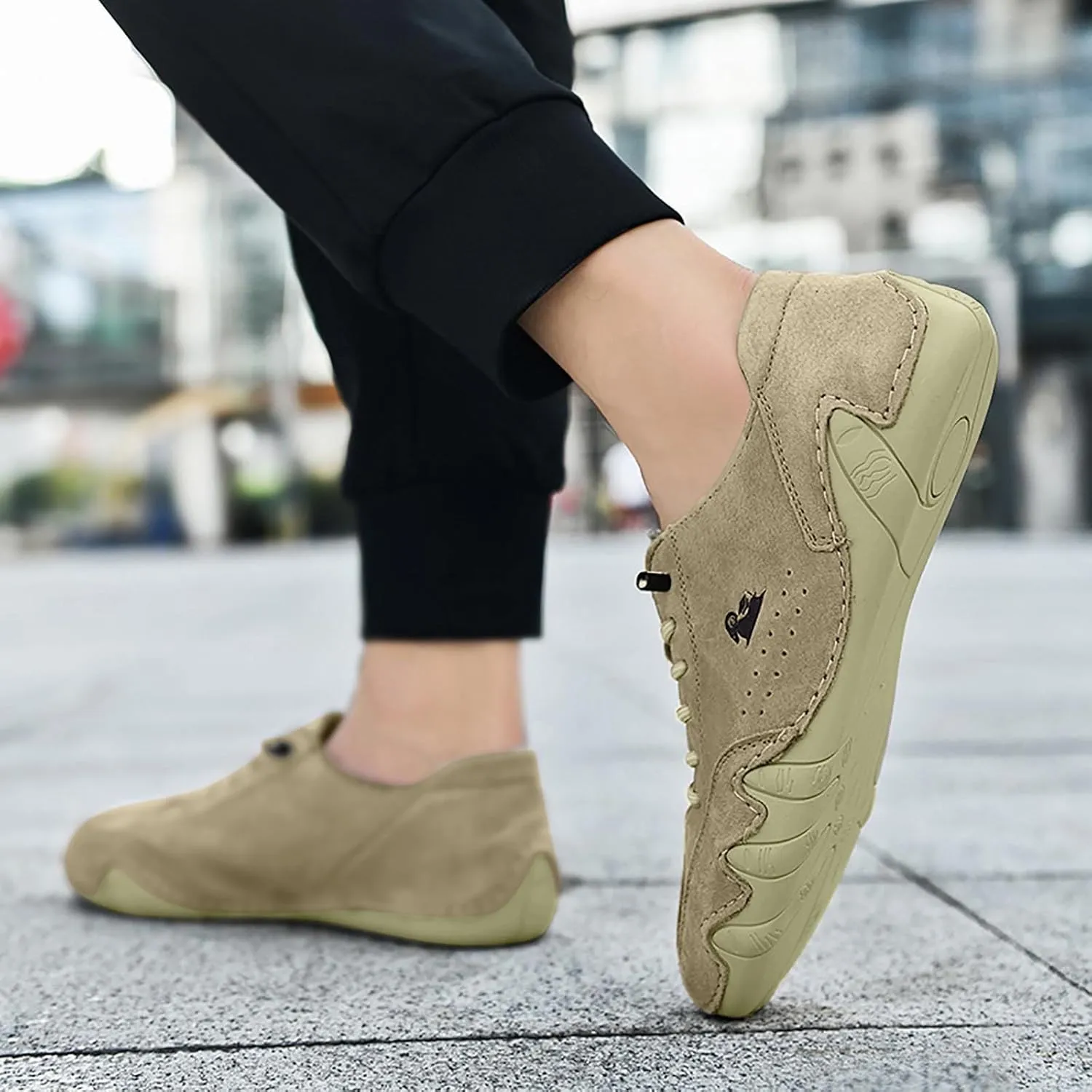 Fashion Orthopedic Sneakers for Men Breathable Elastic Fly Woven Mesh Sneaker Arch Support Sports Shoes for Men