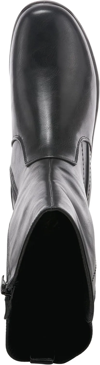 Flexus Spring Step Darcy Mid Calf Boots for Women - Waterproof Vegan-Friendly Women's Boots With Zipper and Padded Insole
