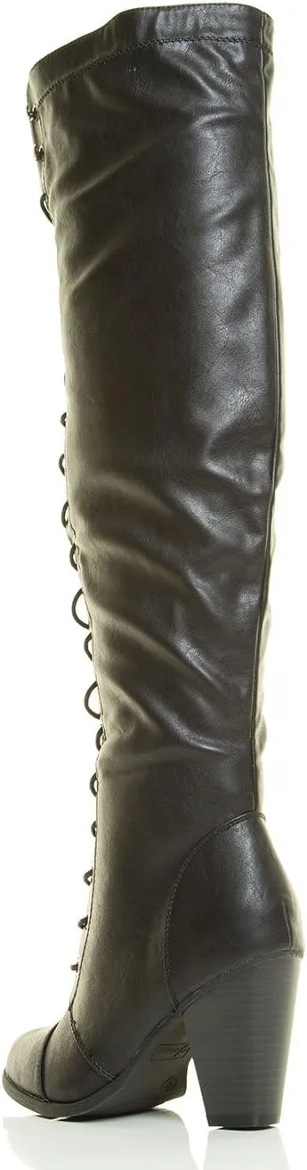 Forever Women's Lace-up Boots