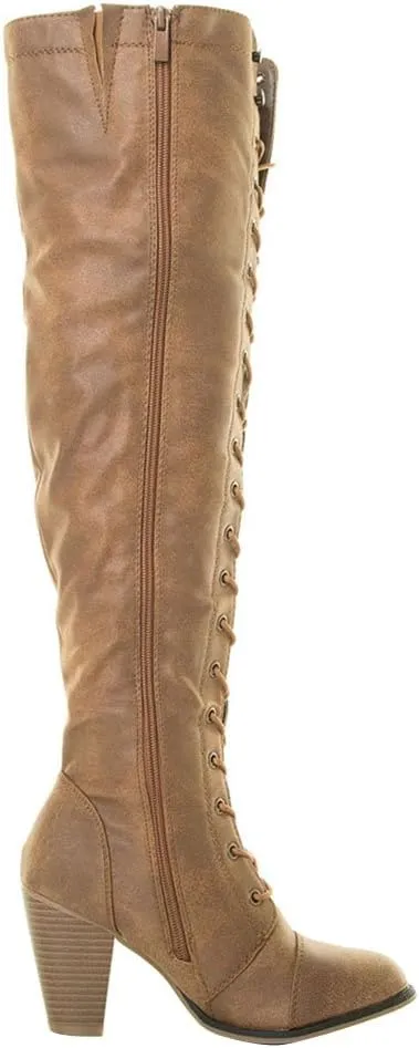 Forever Women's Lace-up Boots