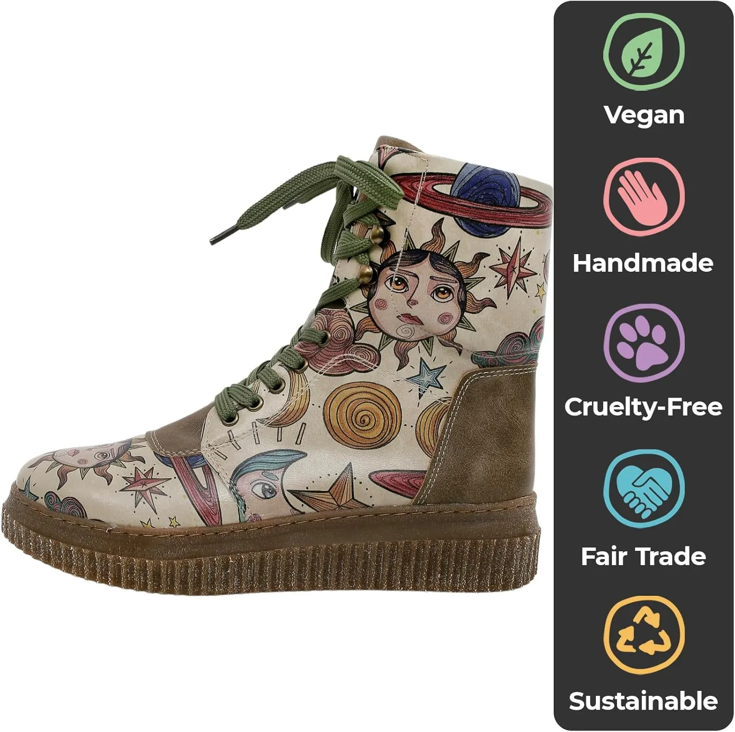 Future Boots for Women - Vegan Leather and Handmade Platform Boots for Women