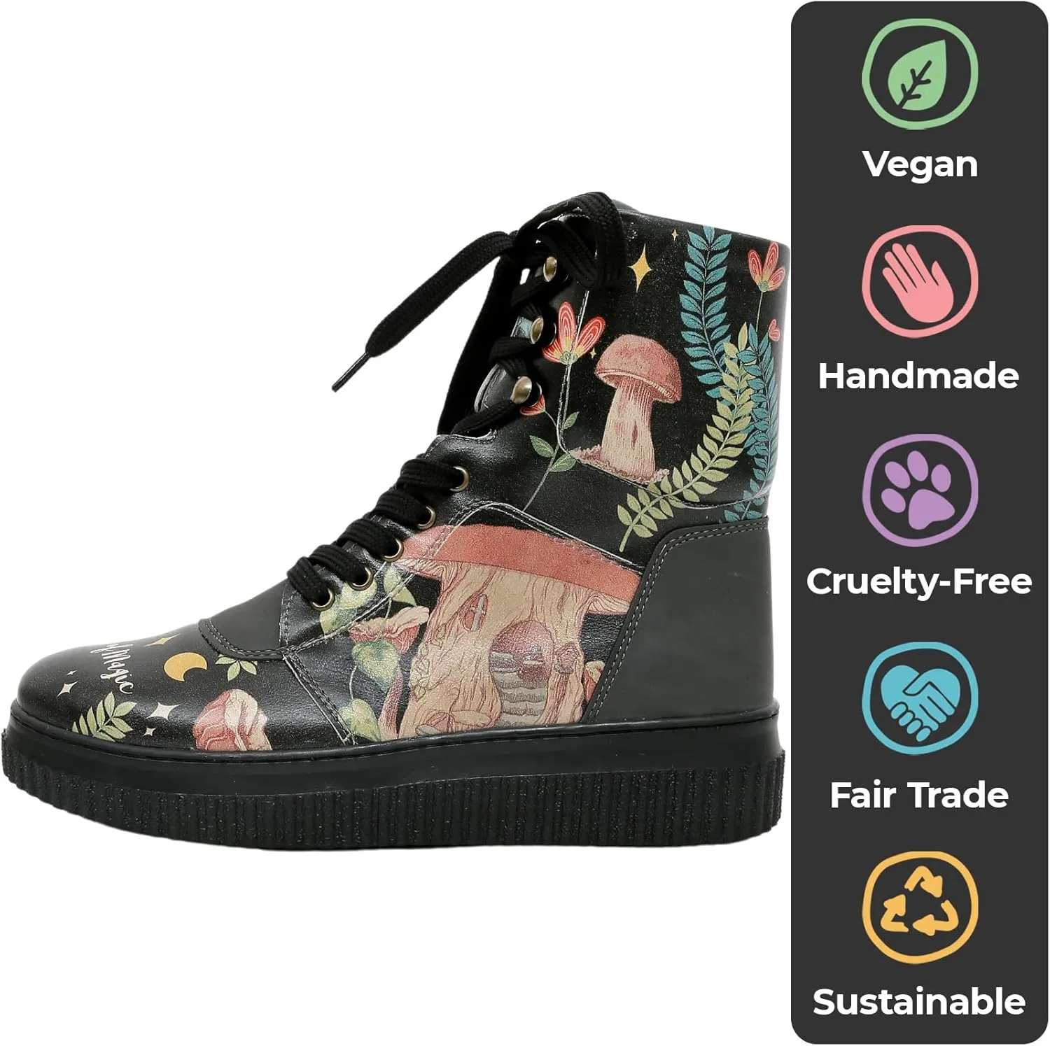 Future Boots for Women - Vegan Leather and Handmade Platform Boots for Women