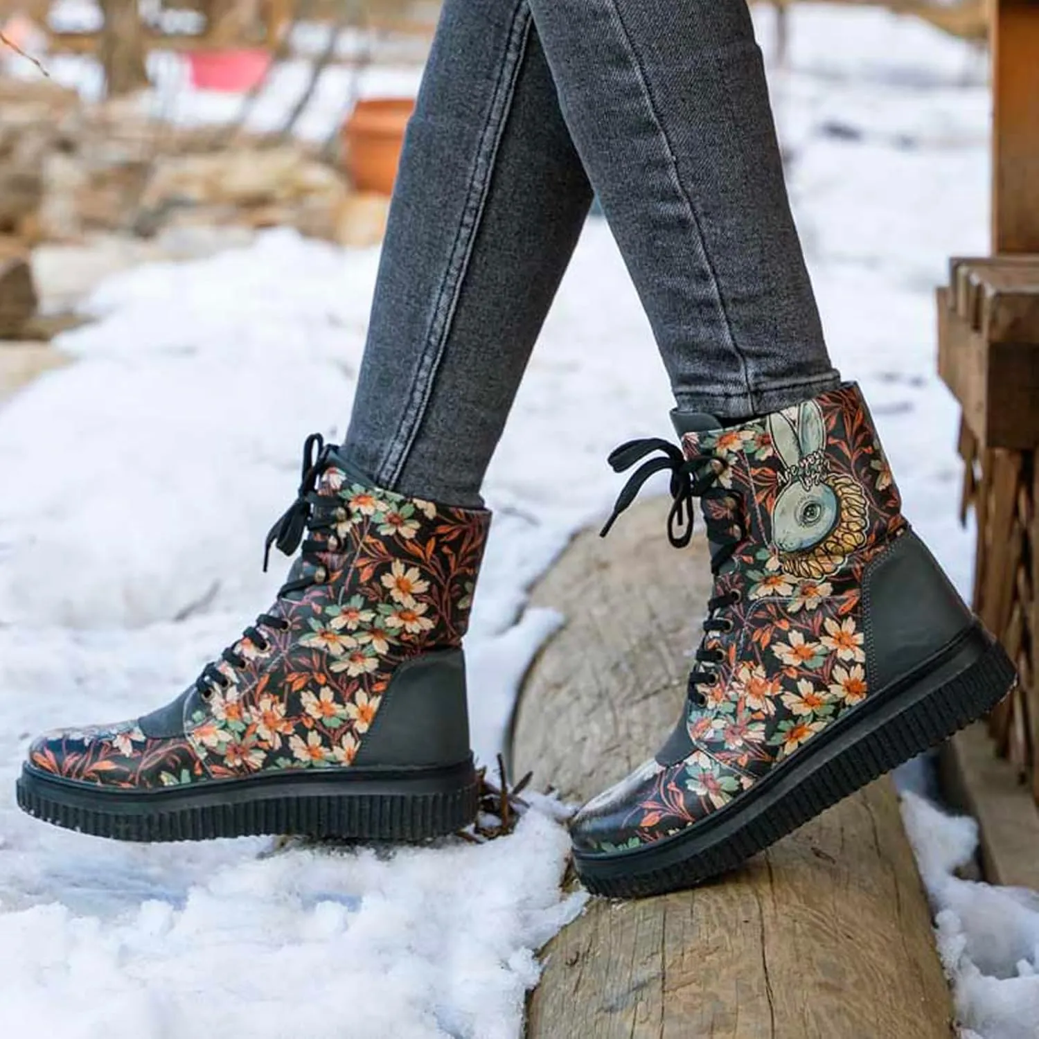 Future Boots for Women - Vegan Leather and Handmade Platform Boots for Women