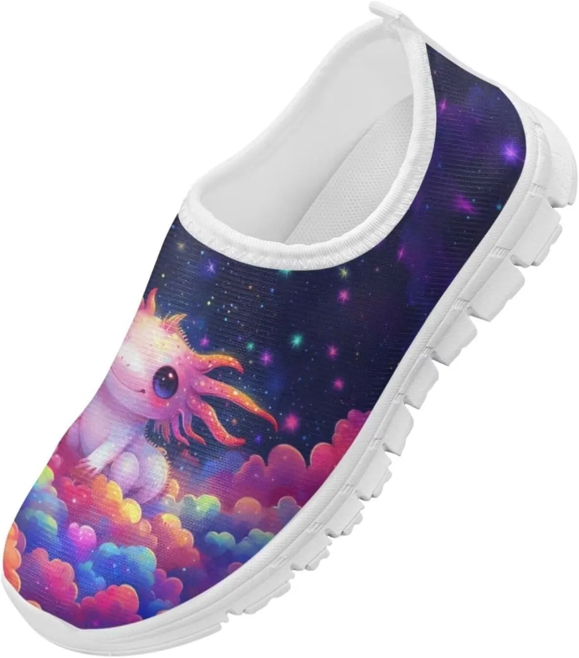 Girls Slip On Sneakers Shoes Animals Themed Kids Tennis Running Shoes
