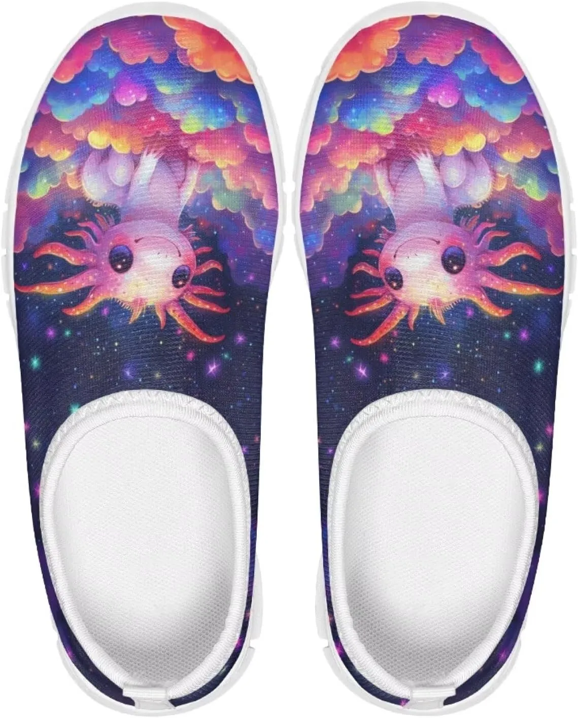Girls Slip On Sneakers Shoes Animals Themed Kids Tennis Running Shoes