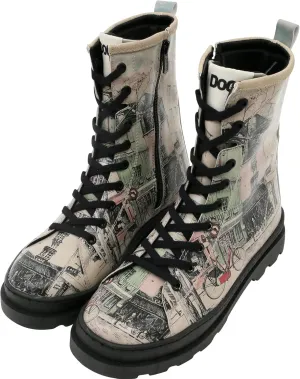 Gisele Boots for Women - Handmade and Vegan Leather Mid Calf Boots for Women,
