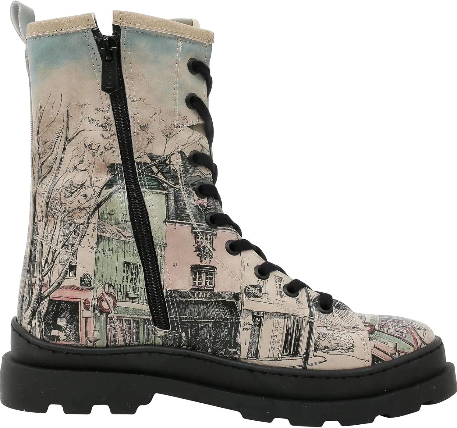 Gisele Boots for Women - Handmade and Vegan Leather Mid Calf Boots for Women,