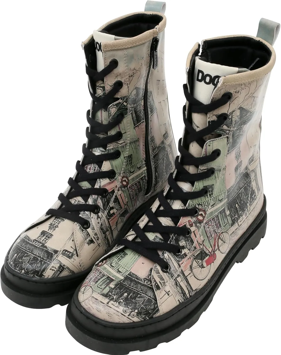 Gisele Boots for Women - Handmade and Vegan Leather Mid Calf Boots for Women,