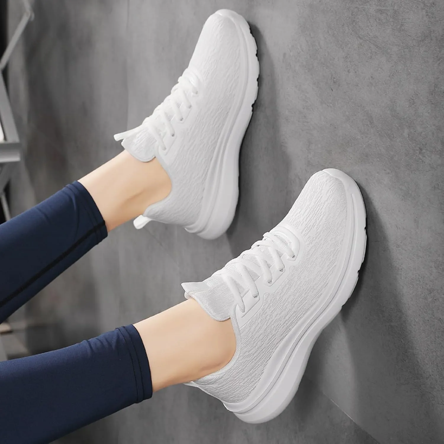 Jogging Walking Sneakers for Men Lightweight Breathable Slip on Running Shoe Athletic Fashion Sneakers for Men