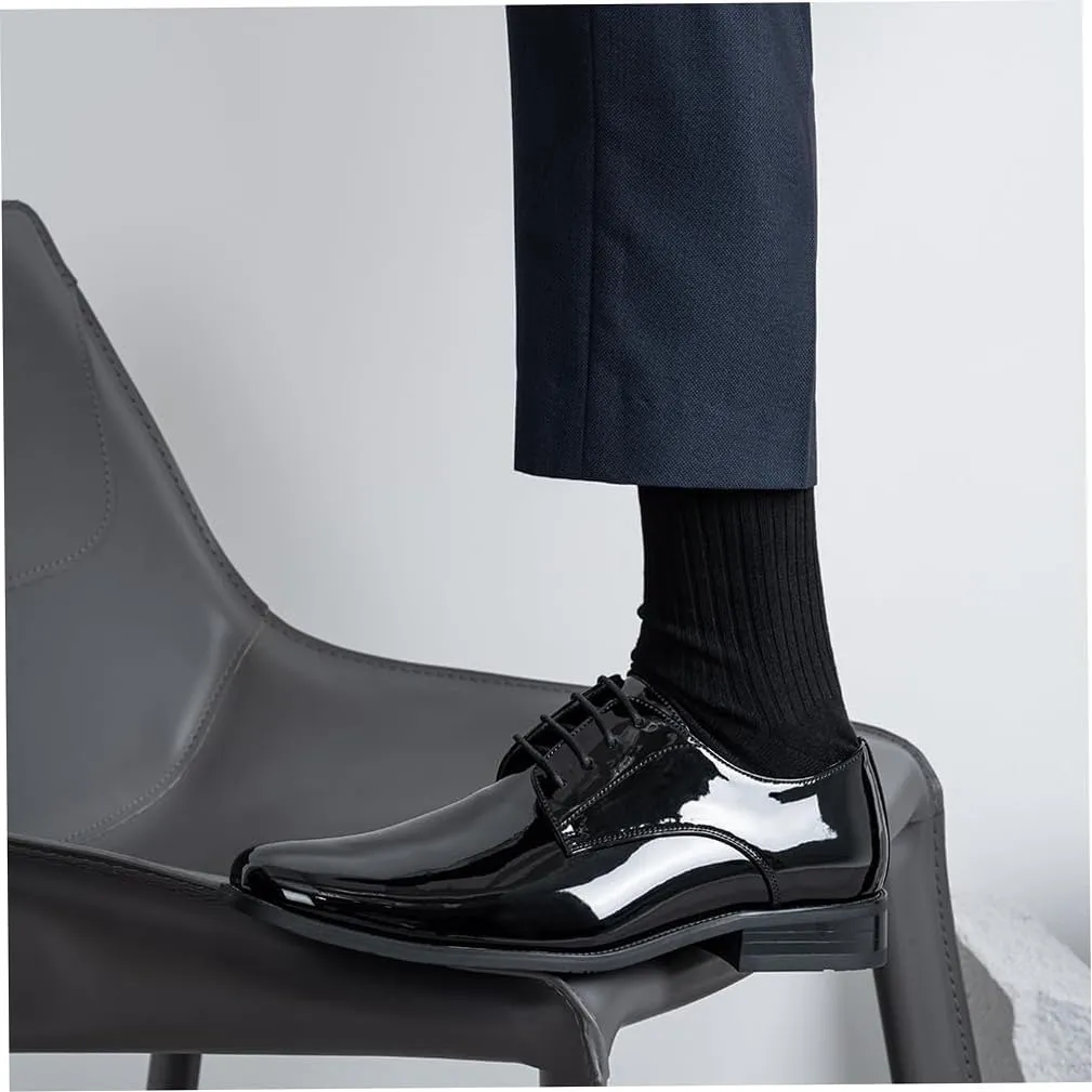 Jousen Mens Dress Shoes Formal Business Oxford Shoes for Men Tuxedo Dress Shoes for Men