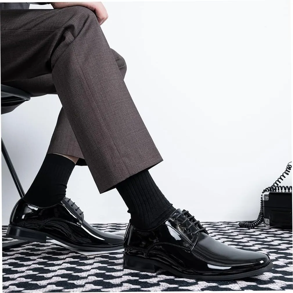 Jousen Mens Dress Shoes Formal Business Oxford Shoes for Men Tuxedo Dress Shoes for Men