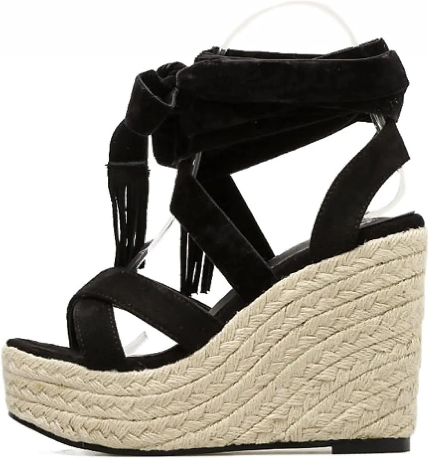 Lace up Wedge Sandals Thick Soled High-heeled Party Women's Summer Shoes