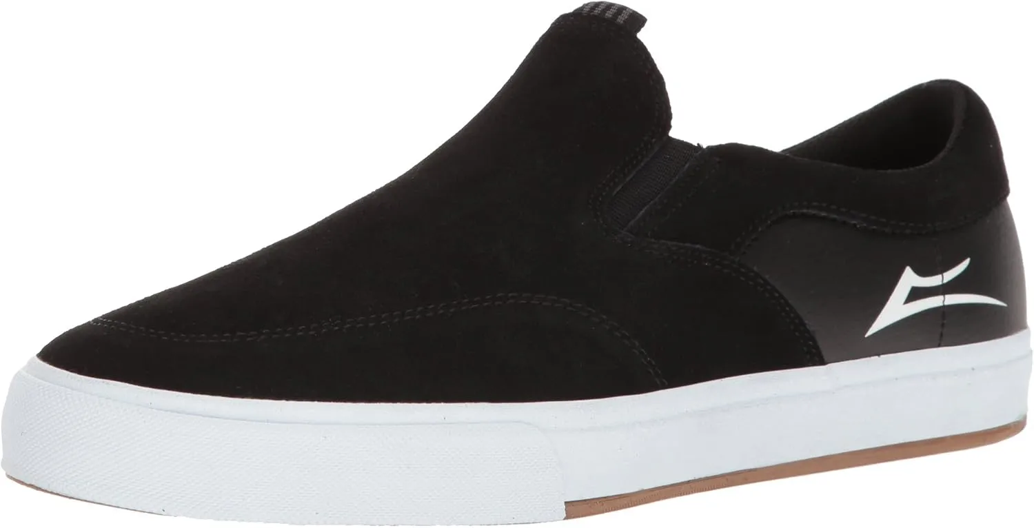 Lakai Men's Owen VLK Slip-on Skate Shoes