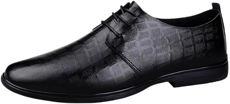 Luxury Formal Shoes Men Classic Patent Leather Shoes Men Office Dress Shoes Black Lace-up Men Loafers Male Driving Flats Bean Shoes