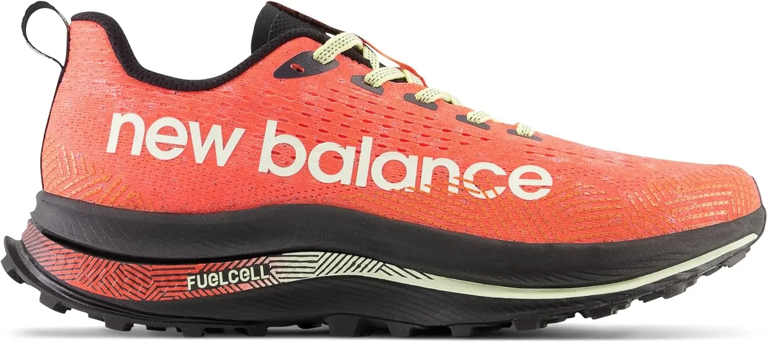 New Balance TECHNICAL_SPORT_SHOE New Balance FuelCell SuperComp Trail Bleached Lime Glo/Nb Navy 8 D (M)