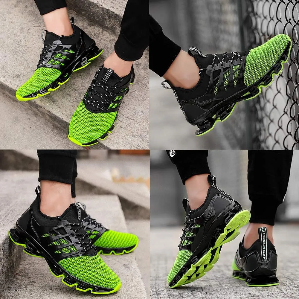SKDOIUL Sport Running Shoes for Mens Mesh Breathable Trail Runners Fashion Sneakers