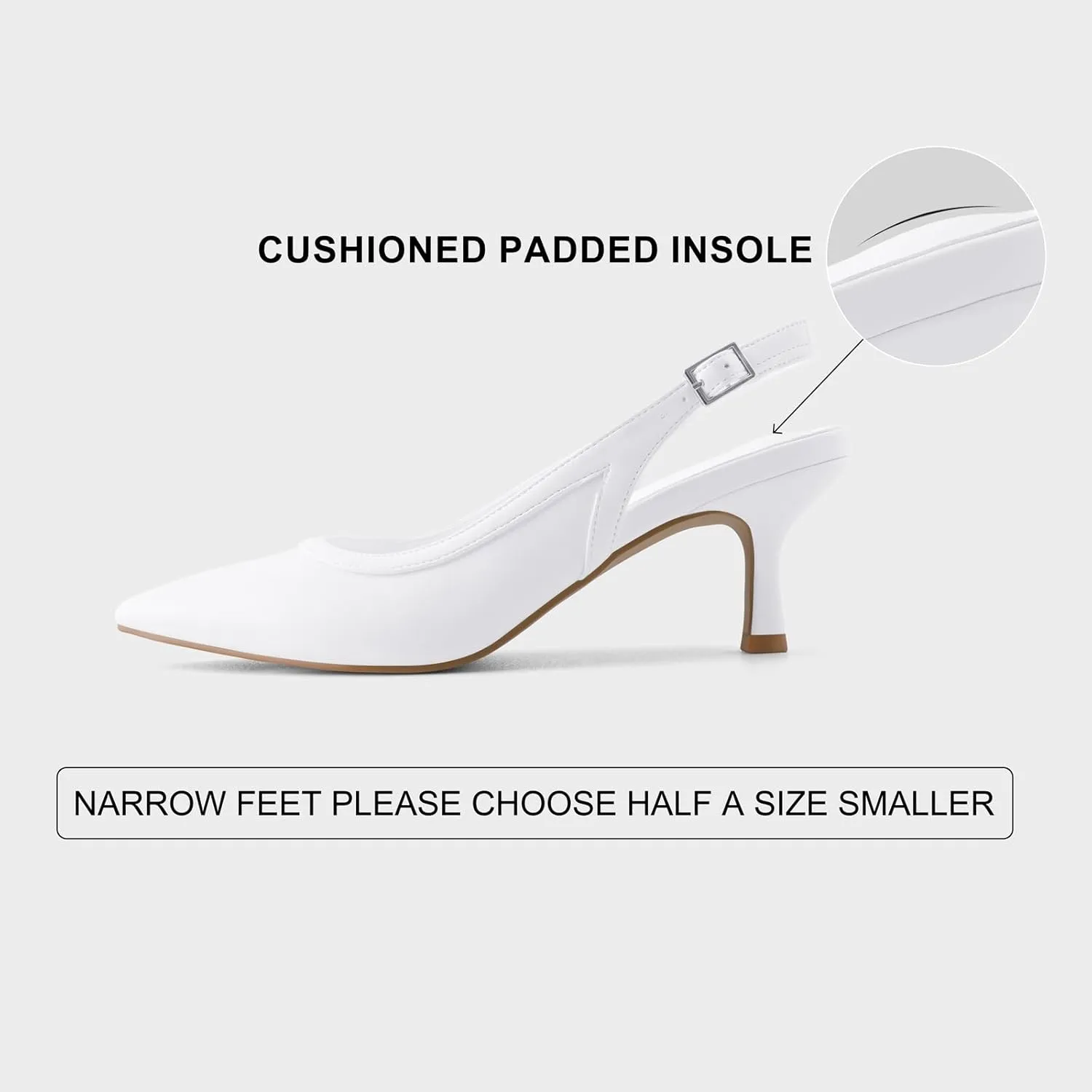 Slingback Heels for Women Kitten Heels Mesh Gauze Pumps Pointed Toe Stiletto Sandals Wedding Dress Shoes