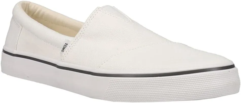 TOMS Mens Alpargata Fenix Slip On Sneakers Shoes Casual - Black
