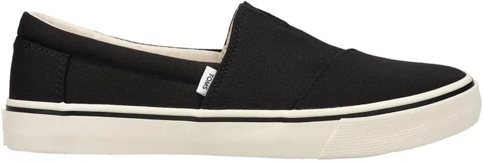 TOMS Mens Alpargata Fenix Slip On Sneakers Shoes Casual - Black