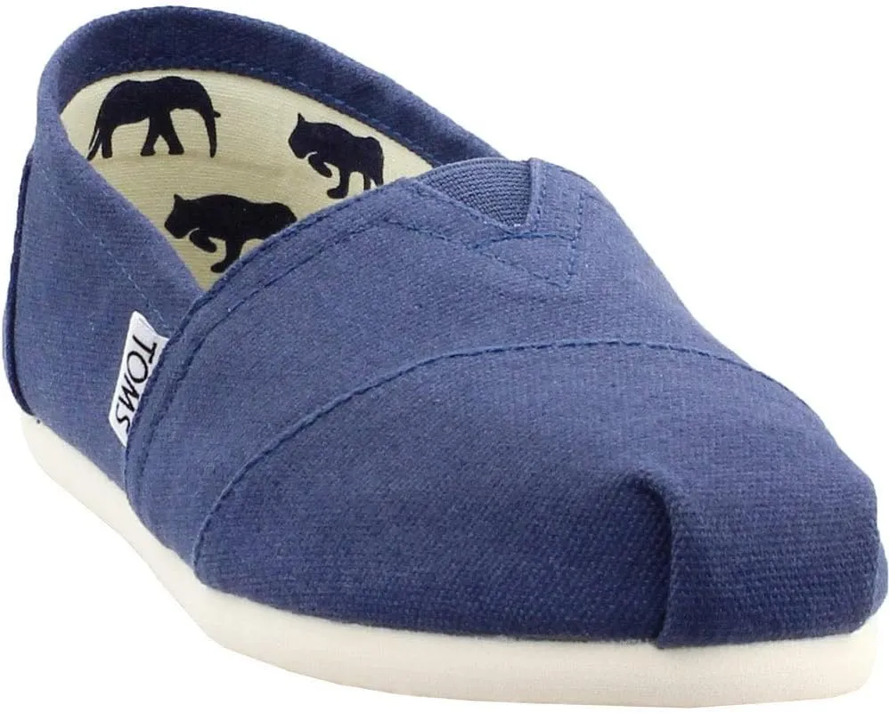 TOMS Toddler Girls Alpargata Slip On Sneakers Shoes