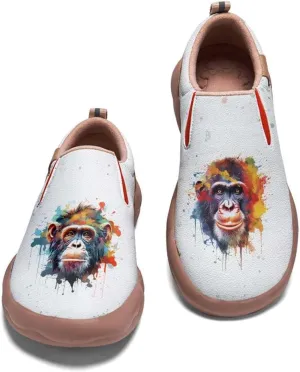 Travel Shoes for Women Casual Loafers Slip On Sneakers | Watercolor Series