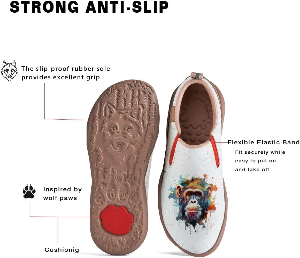 Travel Shoes for Women Casual Loafers Slip On Sneakers | Watercolor Series