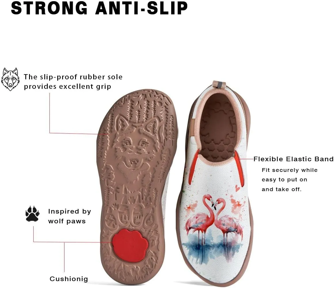 Travel Shoes for Women Casual Loafers Slip On Sneakers | Watercolor Series
