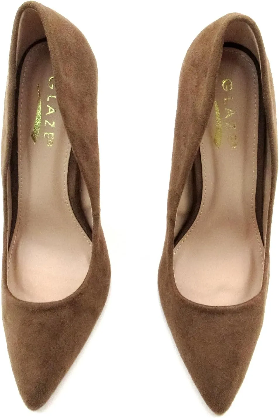 Velvet Pointed-Toe Pumps