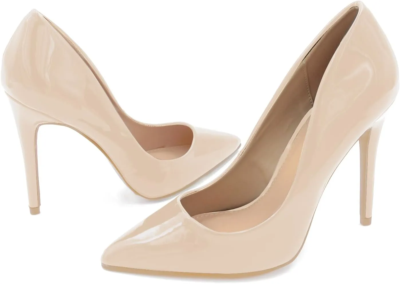 Velvet Pointed-Toe Pumps
