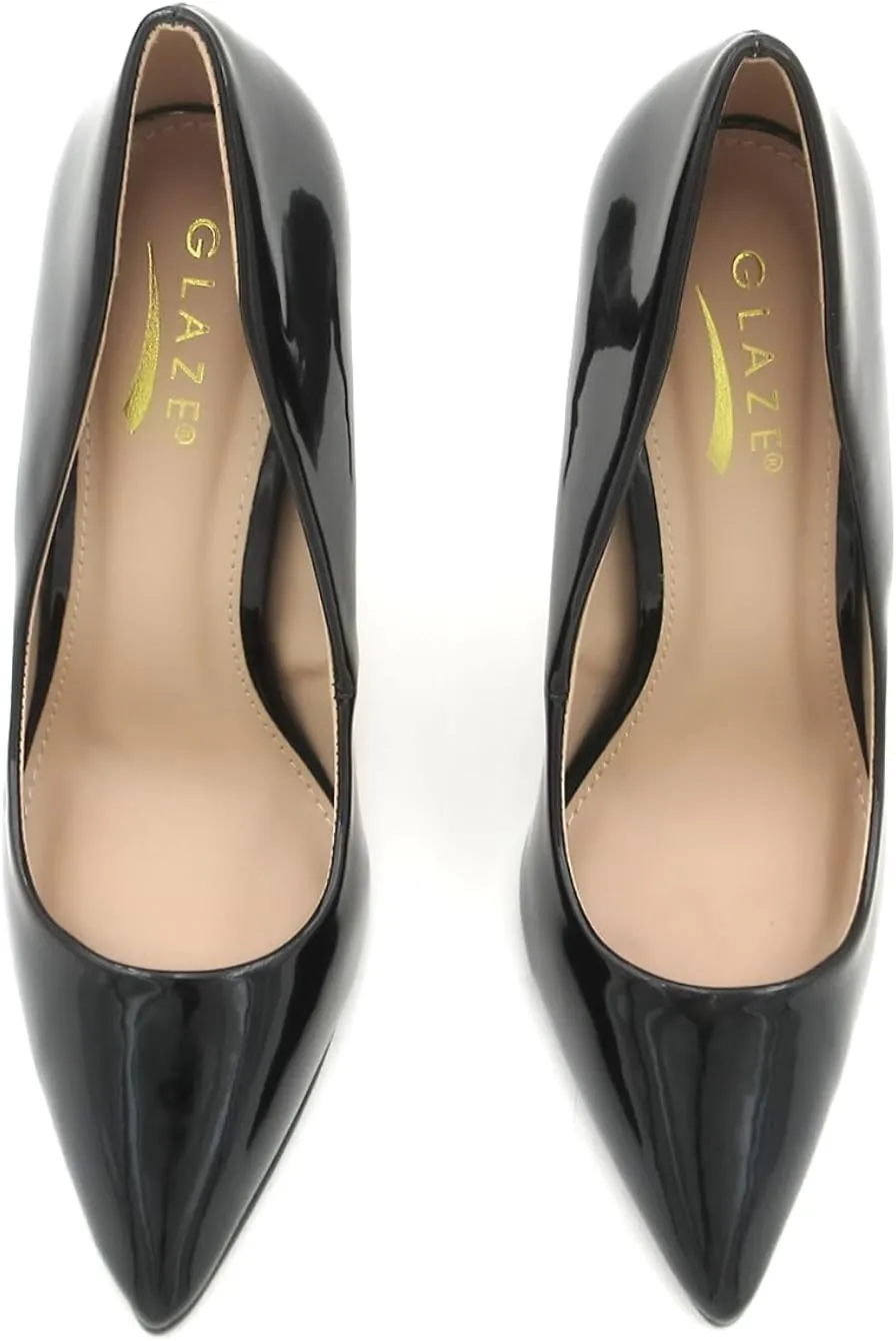 Velvet Pointed-Toe Pumps