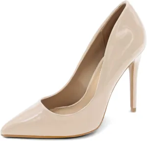 Velvet Pointed-Toe Pumps