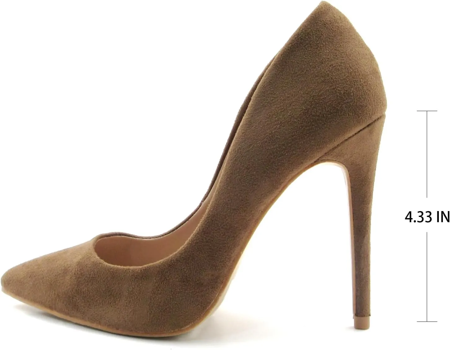 Velvet Pointed-Toe Pumps