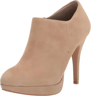 Vince Camuto Women's Footwear Women's Elvin Platform Bootie Ankle Boot, Tortilla, 6