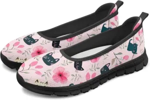 Walking Shoes Women Breathe Mesh Slip On Sneakers Women Comfortable Lightweight