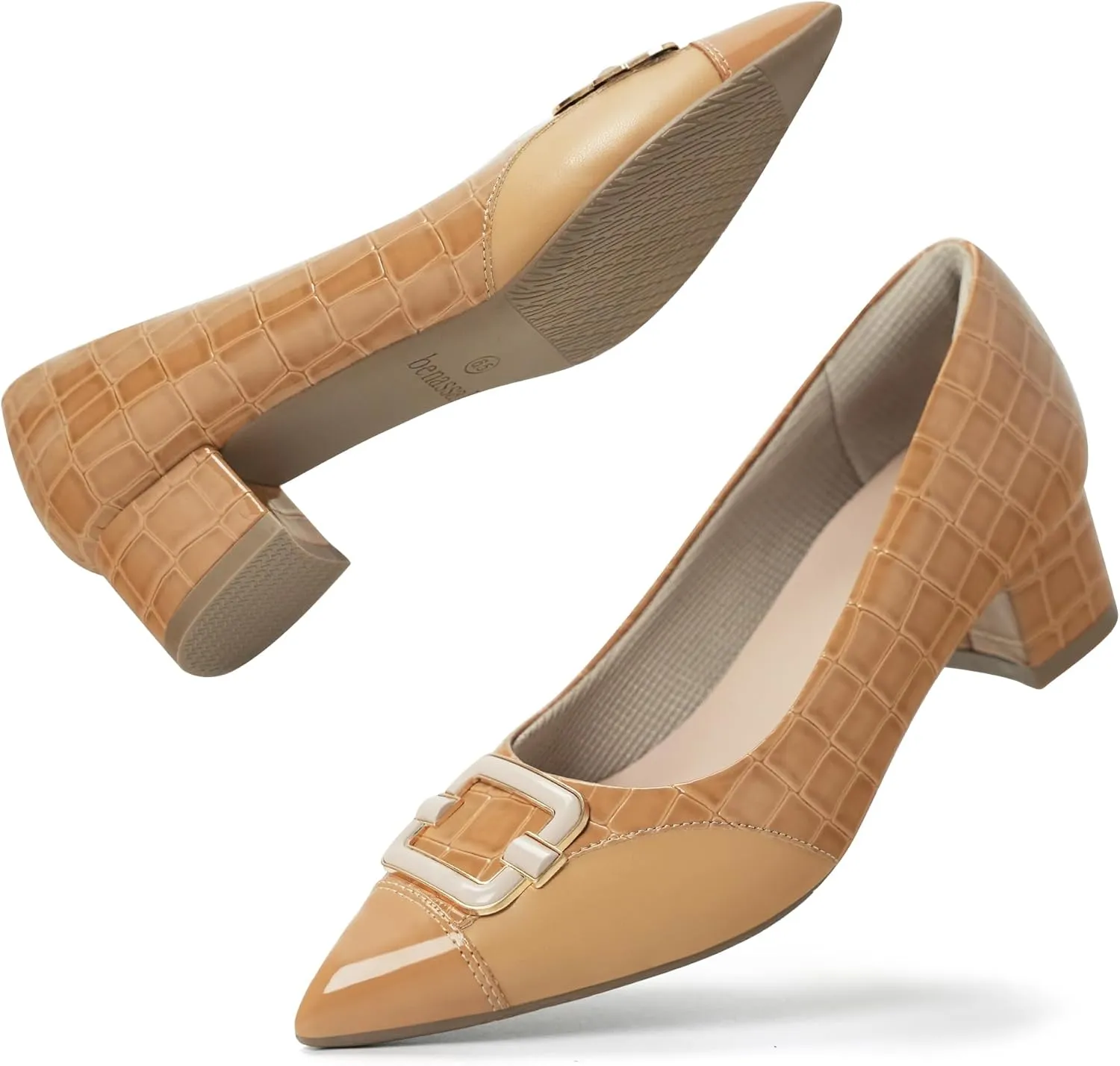 Women Bunion Dress Shoes Orthopedic Loafers Shoes Low Heel Pumps