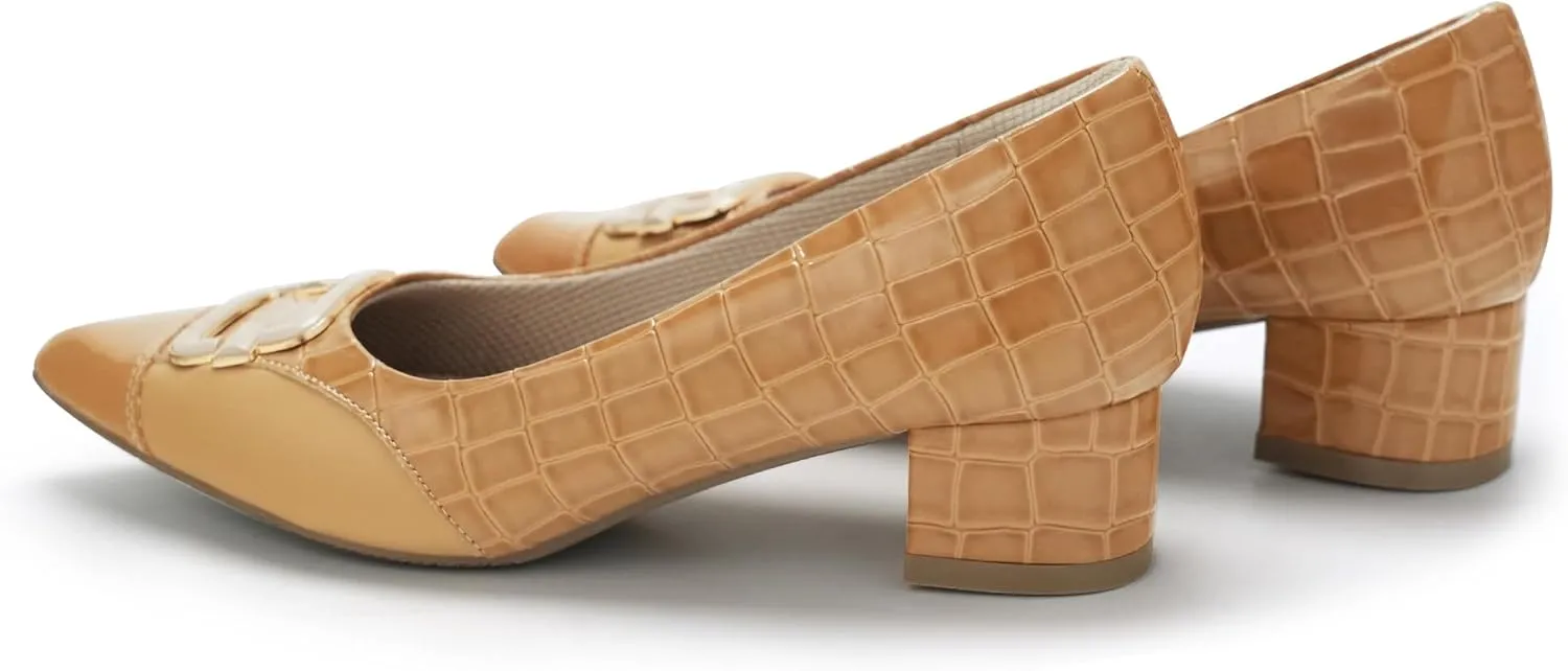 Women Bunion Dress Shoes Orthopedic Loafers Shoes Low Heel Pumps