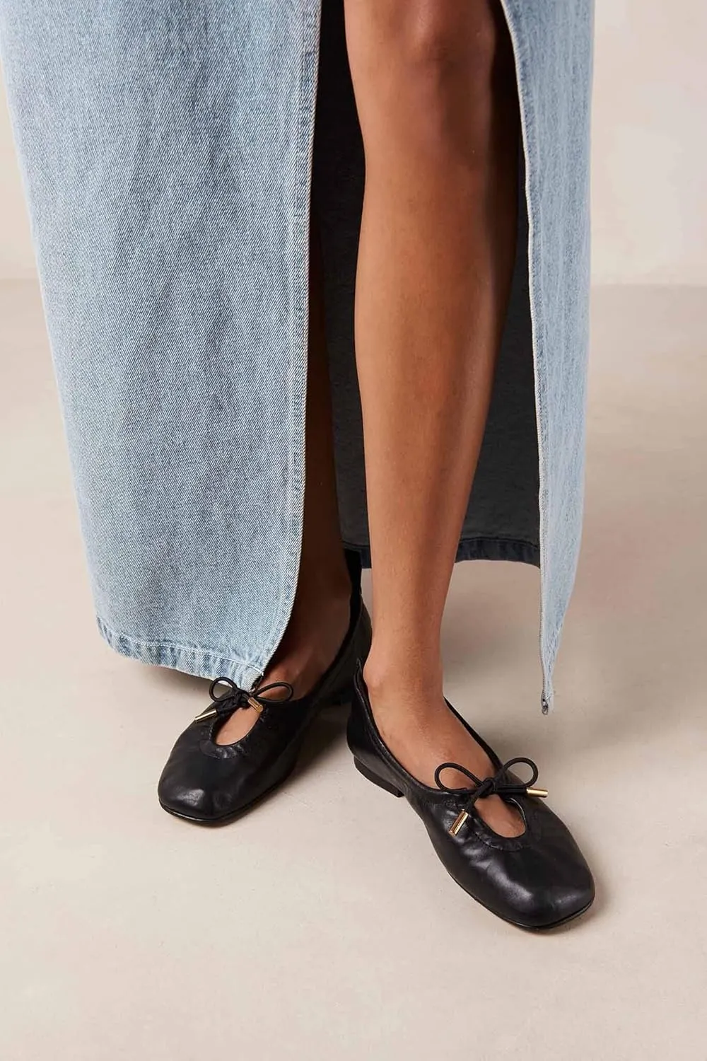 Womens Bow Ballet Flats Cute Square Toe Lace Up Bow Mary Jane Flats Slip On Casual Mary Ballerina Shoes