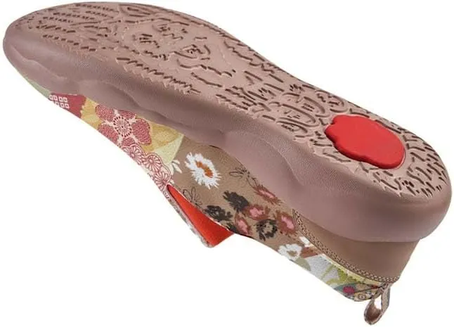 Women's Casual Loafers Floral Art Slip On Sneakers Travel Shoes